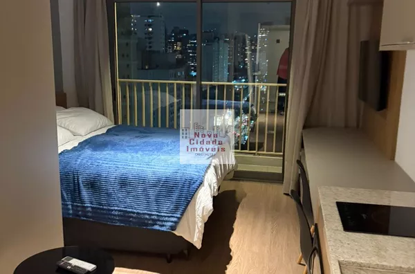 Vila Olímpia!!! Studio 24 m² semi-mobiliado sem vaga p/ aluguel
