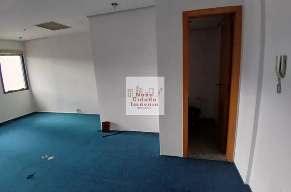 Vila Olímpia! Sala de 35 m² 2 banhs 1 vaga para locação - Foto 2