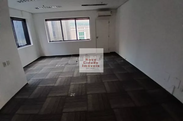 Vila Olímpia! Sala de 41m² 2 banhs 1 vaga para locação - Foto 1