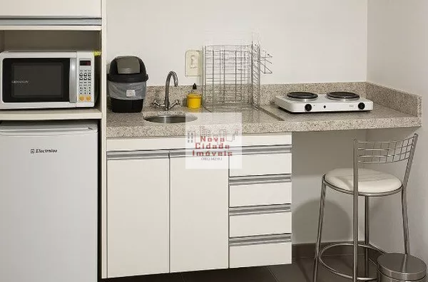 Vila Olímpia! Studio MOBILIADO 35 m² para locação com 1 vaga - Foto 5