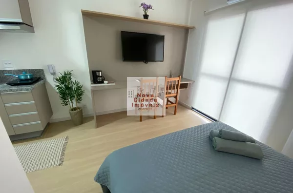 Brooklin!!  Studio 26 m²  Mobiliado sem vaga p/ venda e aluguel