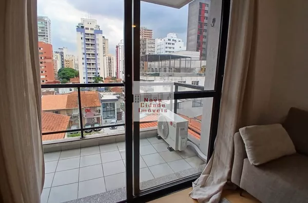 Vila Olímpia! Aptº 1 dorm (45 m²) mobiliado com 1 vaga para locação