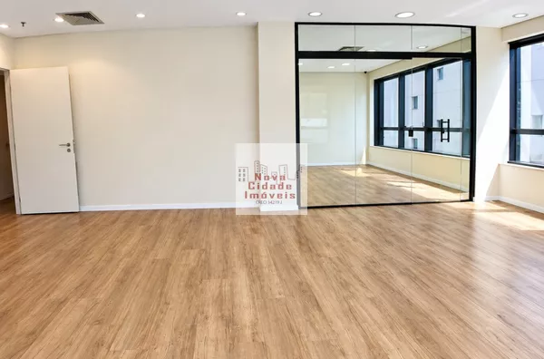 Vila Olímpia! Conjunto comercial de 90 m² sala 2 banhs 2 vagas para aluguel - Foto 6