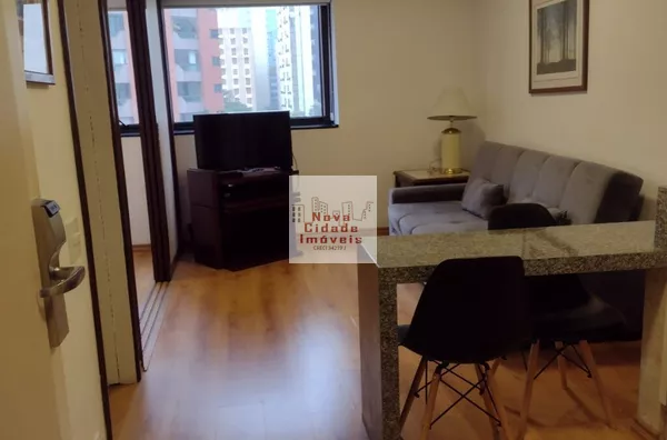 Jardins - Flat mobiliado c/ 55m² e 1 vaga à venda abaixo do preço! - Foto 2