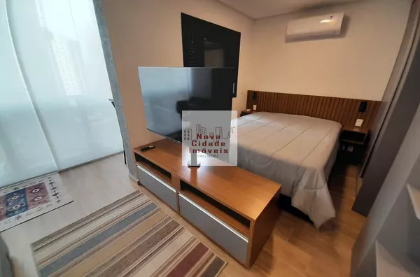 Vila Olímpia! Studio  MOBILIADO 32 m² , 1banheiro , vaga à combinar - Foto 2