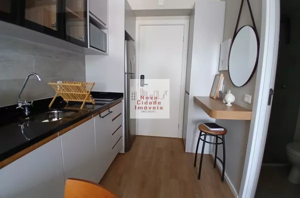 Vila Olímpia1 Studio 27 m² Mobiliado Ar cond. sem vaga para aluguel - Foto 4