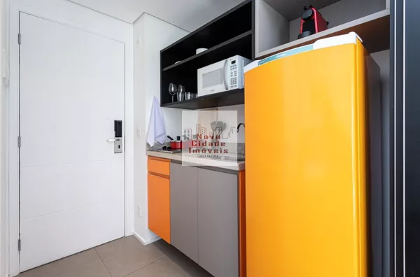 Vila Olímpia! Studio Mobiliado (30 m²) para locação com 1 vaga com vallet - Foto 5