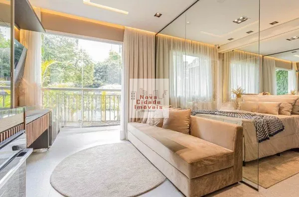 Vila Olímpia! Studio (29m²) mobiliado e decorado com 1 suíte sem vaga à venda - Foto 1