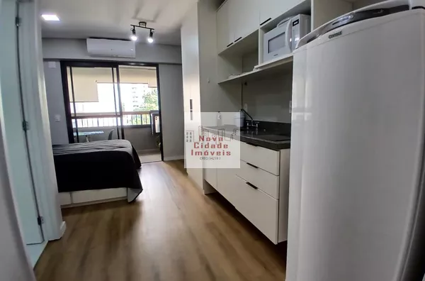 Brooklin! Studio de 25 m² Mobiliado sem vaga p/ venda - Foto 1