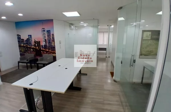 Vila Olímpia! Conj. Mobiliado 87 ms² 5 salas 2 banhs. 2 vagas p/ venda ou locação