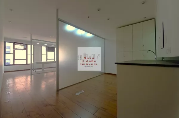 Vila Olímpia! Conjunto comercial (46,20 m²) com ar cond. e 2 vagas - Foto 1