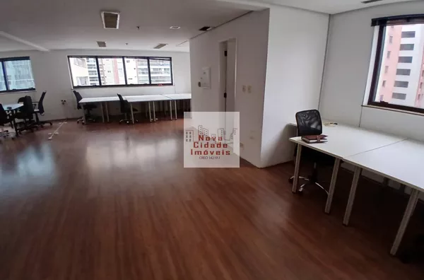 Vila Olímpia! Conjunto Comercial 102 m² 1 sala 4 banhs. 3 vagas p/ venda e locação - Foto 5