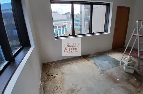 Vila Olímpia! Sala de 76 m² 4 banhs 2 vaga para locação - Foto 6