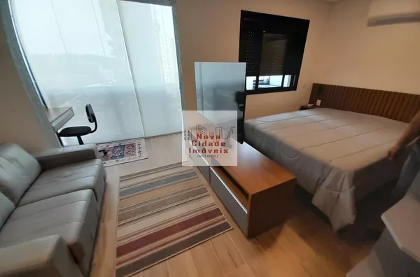 Vila Olímpia! Studio  MOBILIADO 32 m² , 1banheiro , vaga à combinar - Foto 1