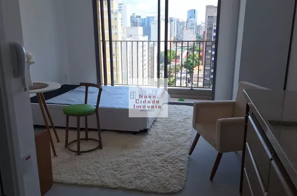 Vila Olímpia!!! Studio 24 m² semi-mobiliado sem vaga p/ aluguel