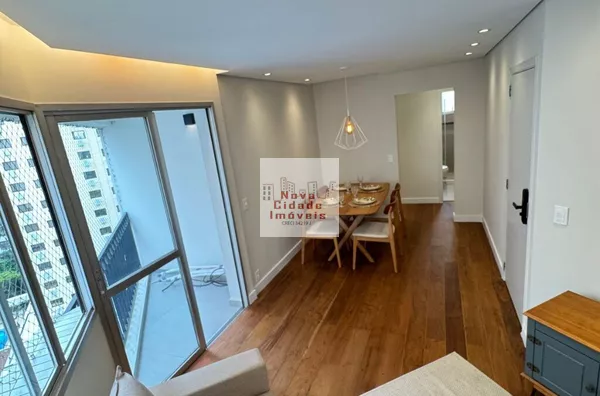 Vila Olímpia! Aptº reformado com 2 dorm., 1 suíte, 1 vaga, 2 banheiros à venda - Foto 1