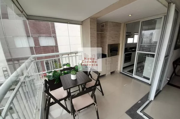 Vila Olímpia! Aptº mobiliado 3 dorms, 4 banheiros com 2 vagas para locação e venda - Foto 6