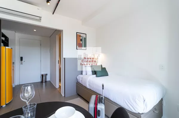 Vila Olímpia! Studio mobiliado (25 m²) para locação com wi-fi, água e luz - Foto 6