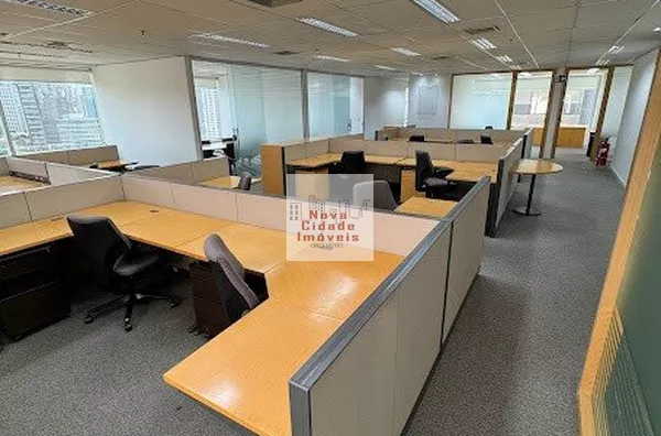 Brooklin! Conjuntos 533 m² locação sala 5 banhs. 12 vagas - Foto 1