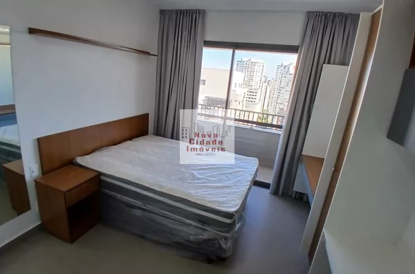 Vila Olímpia!!!  Studio  26 m²  1 banh. com janela ar cond. armários sem vaga p/ aluguel