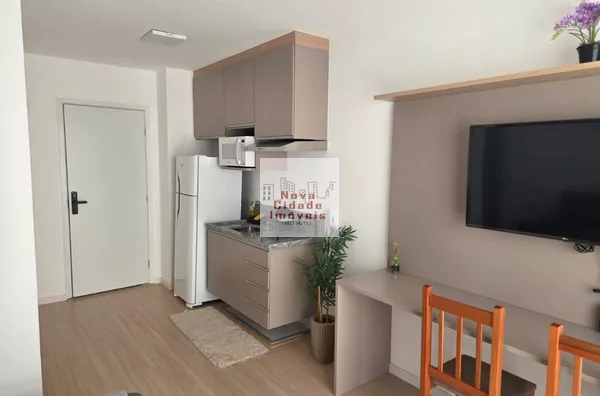 Brooklin!!  Studio 26 m²  Mobiliado sem vaga p/ venda e aluguel