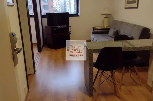 Jardins - Flat mobiliado c/ 55m² e 1 vaga à venda abaixo do preço! - Foto 5