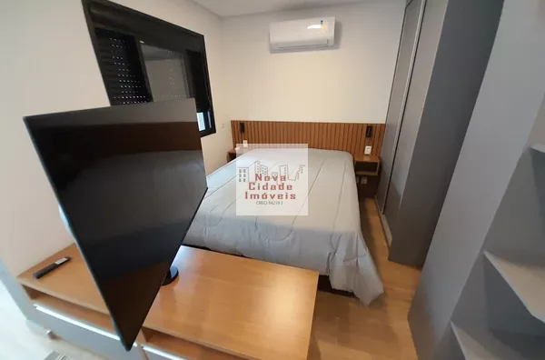 Vila Olímpia! Studio  MOBILIADO 32 m² , 1banheiro , vaga à combinar - Foto 4