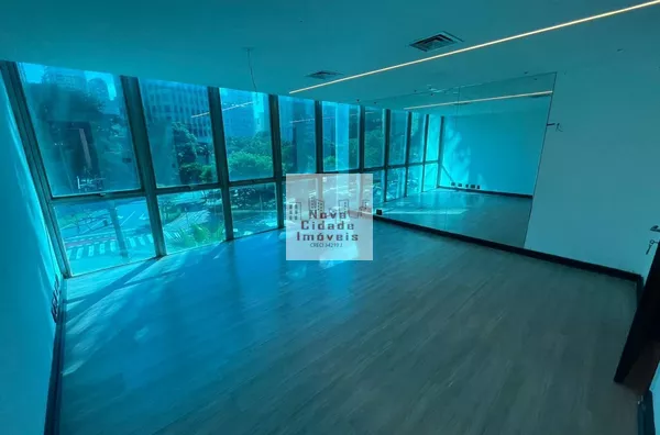 Jardins! Conj. Comercial na Faria Lima com 86 m², 2 salas e 2 banheiros - Foto 2