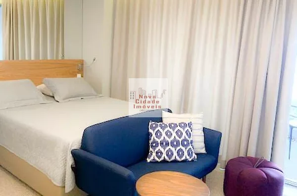 Brooklin! MOBILIADO Studio 44 m²  1 dorm 1 banh 1 vaga para aluguel - Foto 3