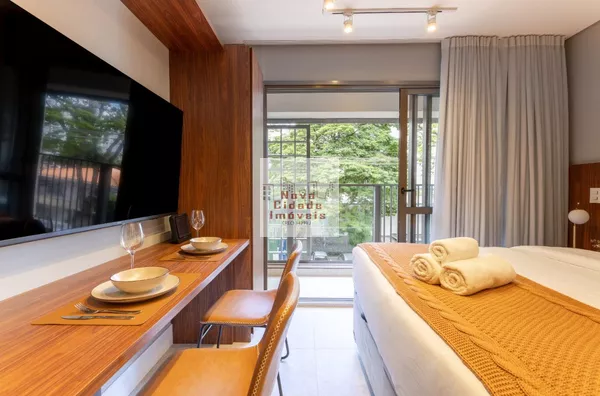 Campo Belo! Studio MOBILIADO 25 m² para locação imediata