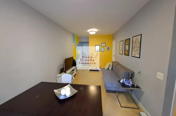 Vila Olímpia! 2 dorm com 1 suíte, sacada com sala ampla e 1 vaga - Foto 4