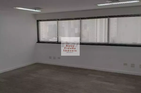 Vila Olímpia! Conjuntos comercial 90 m²  4 banhs. 2 vagas para aluguel - Foto 1
