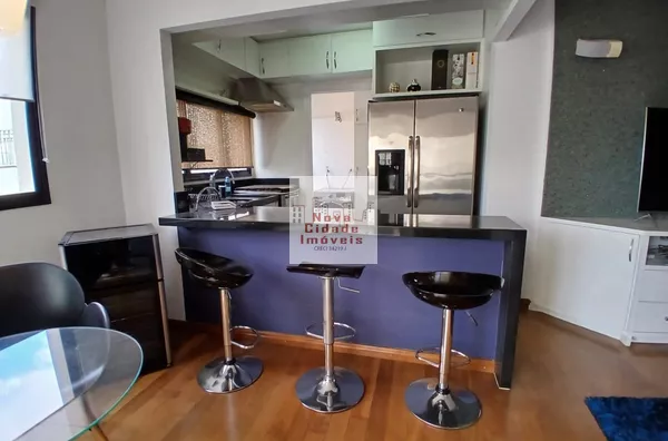 Vila Olímpia!!!Apto MOBILIADO (82 mts²) 2 dorms. 2 suítes 2 vagas à venda na Vila Olímpia! - Foto 3