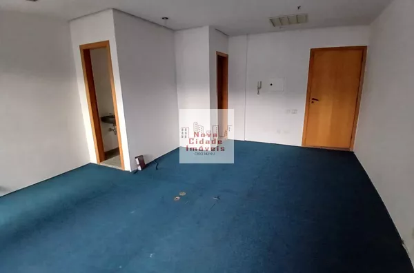 Vila Olímpia! Sala de 35 m² 2 banhs 1 vaga para locação - Foto 3