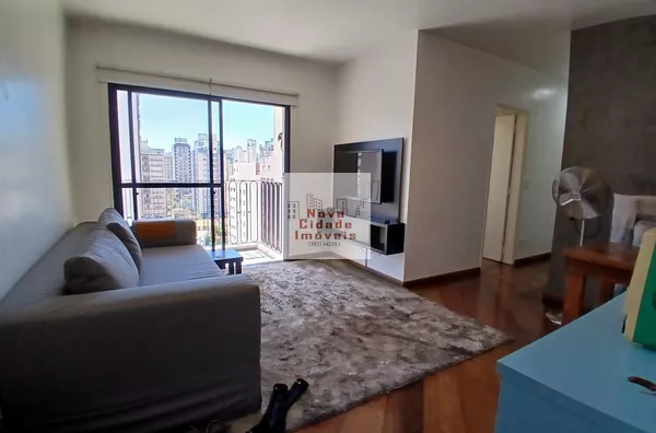Vila Olímpia! Apto 64 m² Mobiliado 2 quartos, 2 banhs e 1 vaga à venda - Foto 1