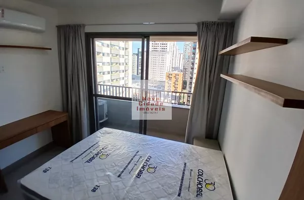 Vila Olímpia!!!  Studio  26 m²  1 banh. ar cond. armários sem vaga p/ aluguel