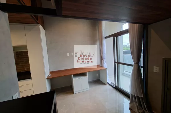 Brooklin! Studio (26m²) com pé direito de 3,70m completo - Foto 6