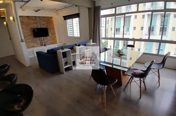 Vila Olímpia! Apto 2 dorms. (1 suite) 94 m² 2 banhs. 1 vaga - Foto 1