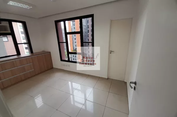 Vila Olímpia! Sala comercial (46,20 m²) com ar cond. e 2 vagas para locação - Foto 6