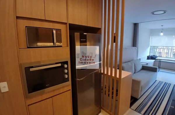 Jardins! Studio!!   44 m²  MOBILIADO 1 vaga para locação - Foto 2