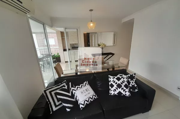 Vila Olímpia! Aptº mobiliado 3 dorms, 4 banheiros com 2 vagas para locação e venda - Foto 4