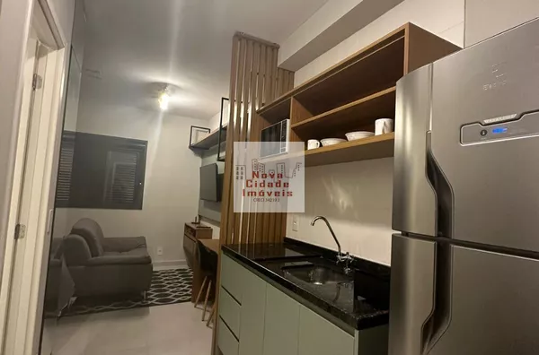 Vila Olímpia! Studio de 30 m² locação mobiliado, banheiro e 1 vaga - Foto 9