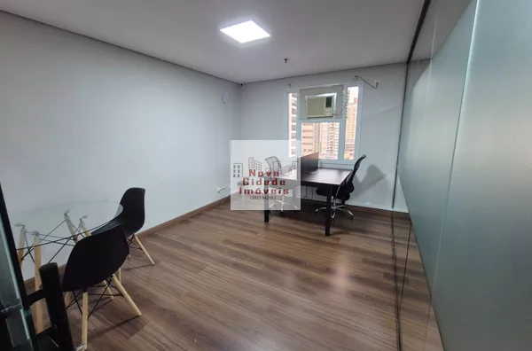 Brooklin! Sala comercial mobiliada (170m²) c/ 05 vagas - Foto 4