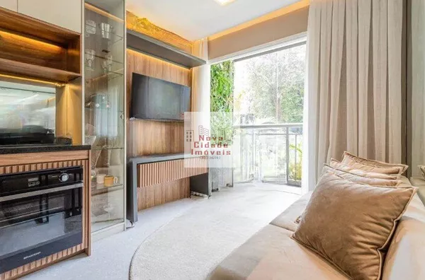 Vila Olímpia! Studio (29m²) mobiliado e decorado com 1 suíte sem vaga à venda - Foto 6