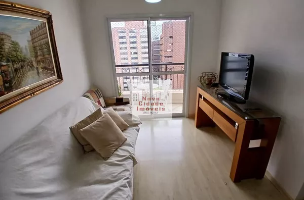 Vila Olímpia - Aptº 60m² Mobiliado 2 dorms. 1 suíte 2 banhs 1 vaga p/ venda - Foto 2