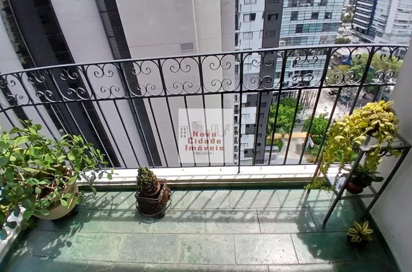 Vila Olímpia! Aptº mobiliado 2 quartos (1 reversível), 2 banheiros c/ varanda para venda e locação - Foto 5