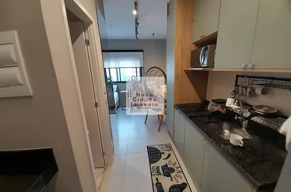 Vila Olímpia! Studio MOBILIADO (24 m²) sem vaga para locação - Foto 1
