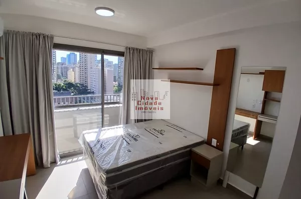 Vila Olímpia!!!  Studio  26 m²  1 banh. ar cond. armários sem vaga p/ aluguel