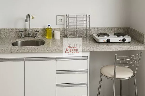 Vila Olímpia! Studio MOBILIADO 35 m² para locação com 1 vaga - Foto 4