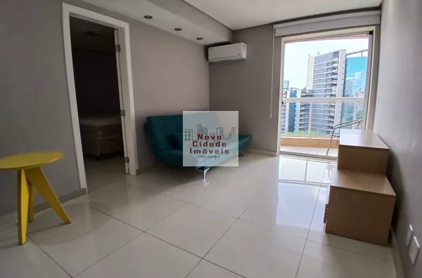 Vila Olímpia! Apto 1 dorms (53 m²) Mobiliado 1 banh. com 1 vaga para locação - Foto 2